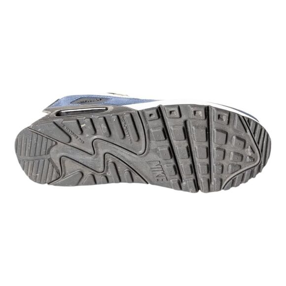 NIKE Air Max 90 "Midnight Navy Bolt" Running Shoes Size 6.5Y/W8 - Picture 9 of 12